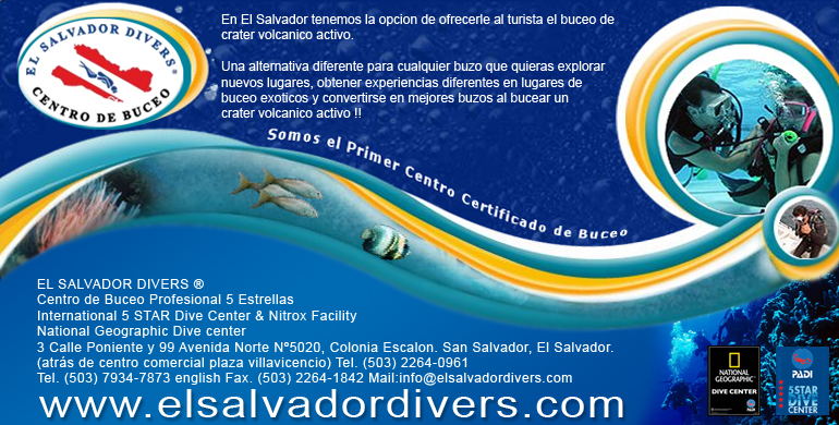 el salvador divers escuela de buceo